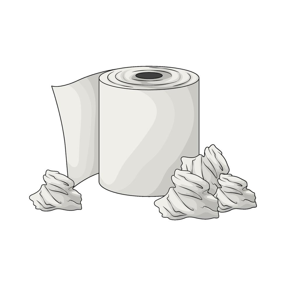 Ultra Soft Toilet Paper vector