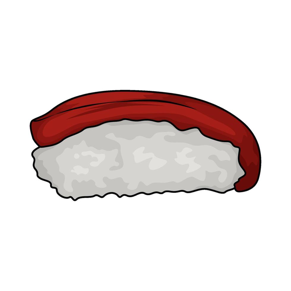 Fresh Tuna Nigiri vector