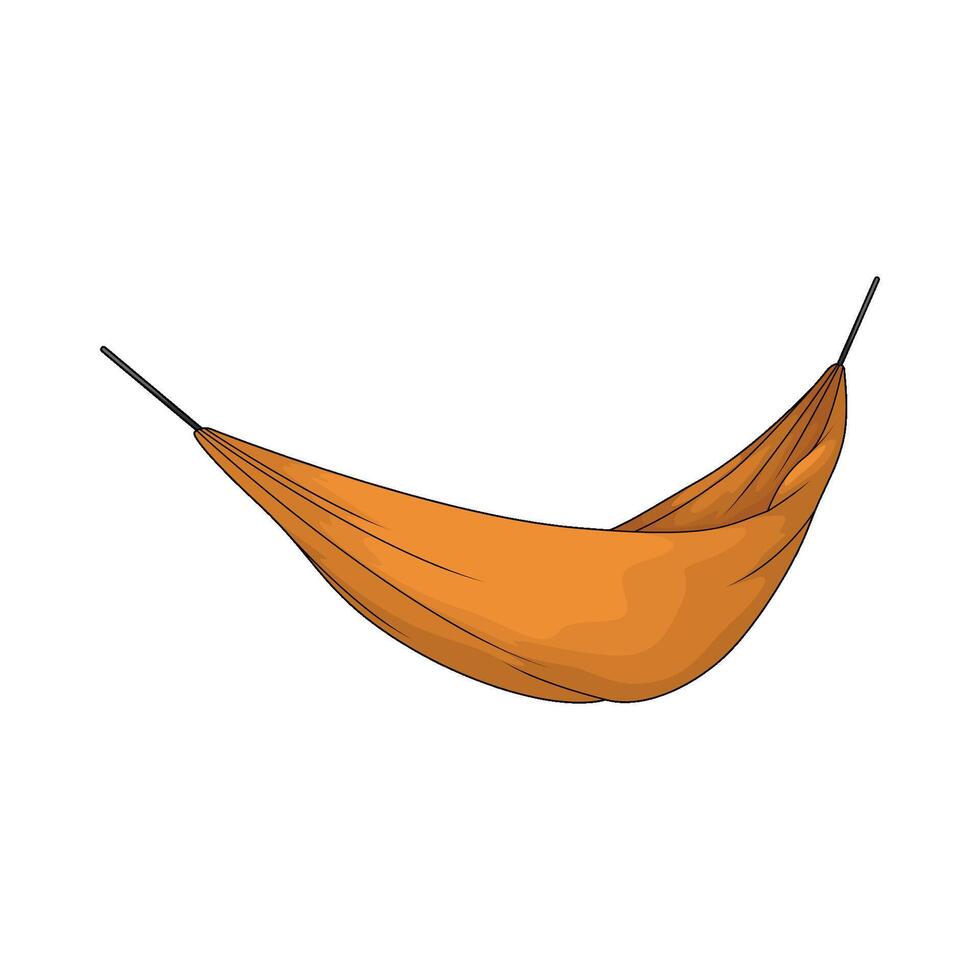 best camping hammock vector