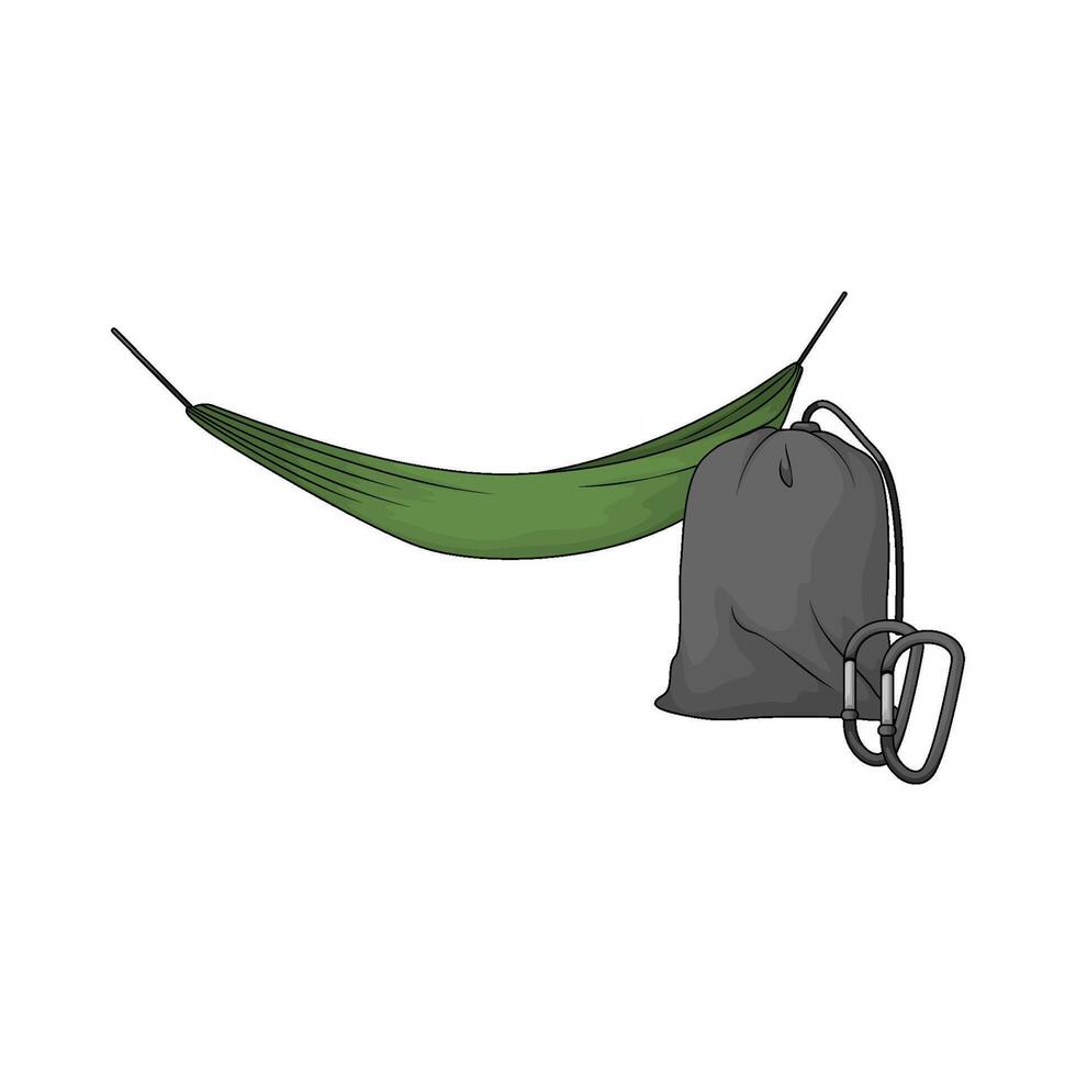 best hammock illustration vector