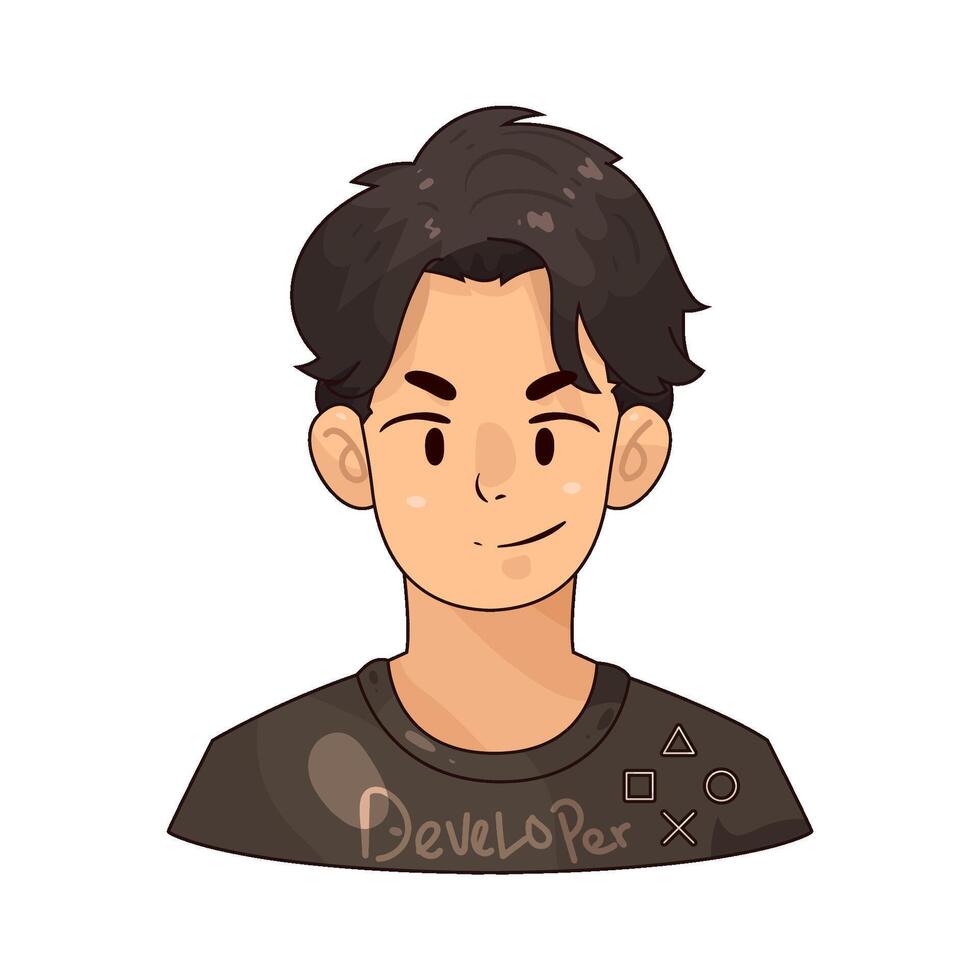 Game Developer illustration vector