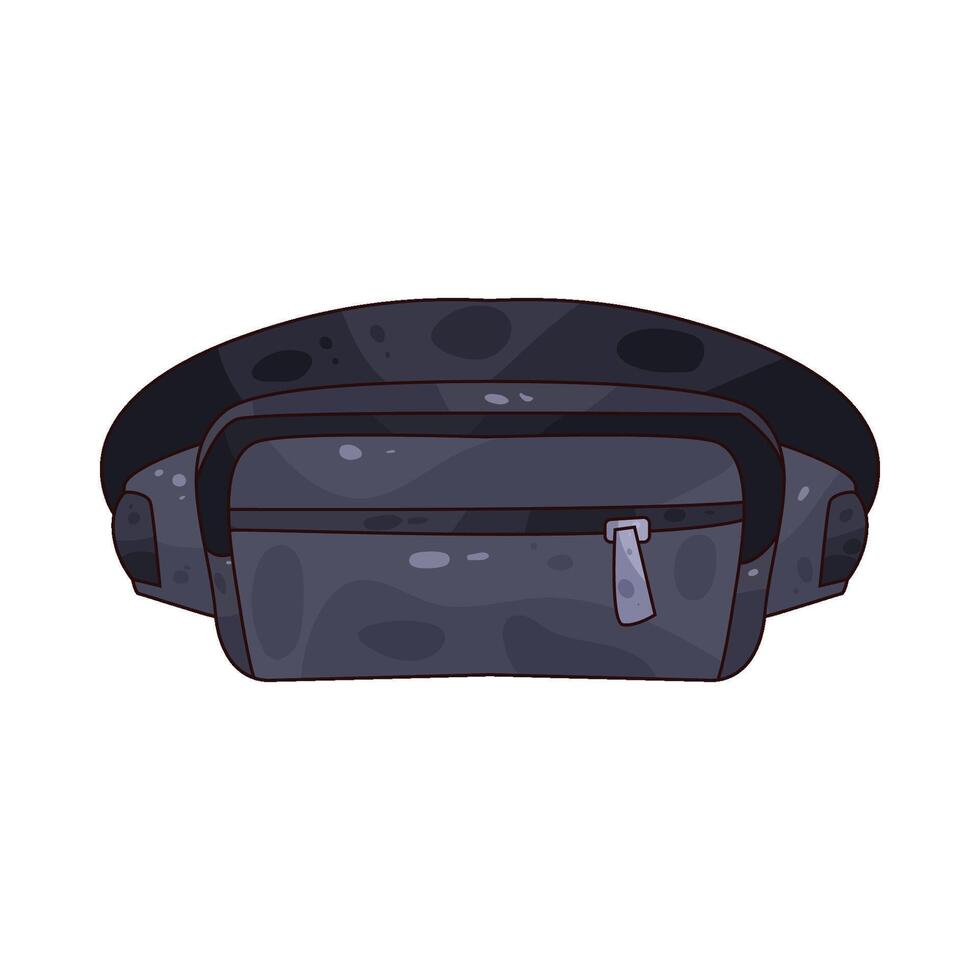 waist bag illustration vector