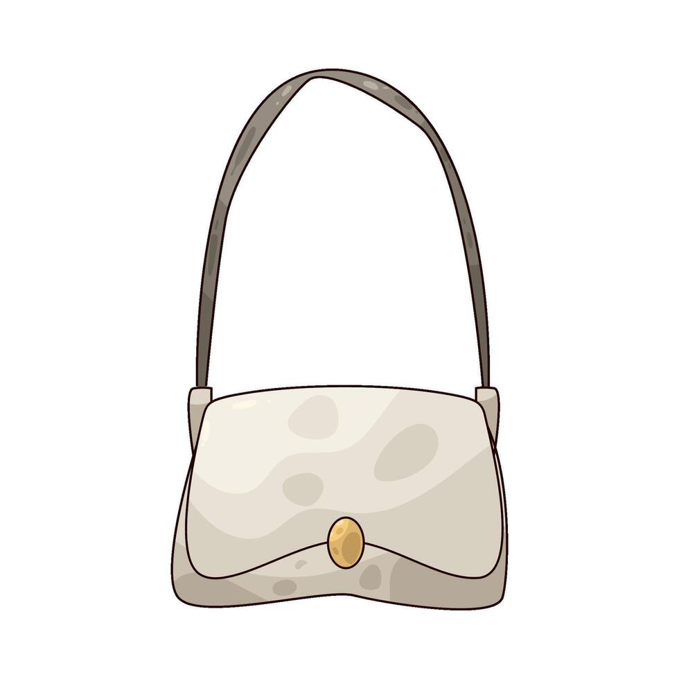 shoulder bag illustration vector