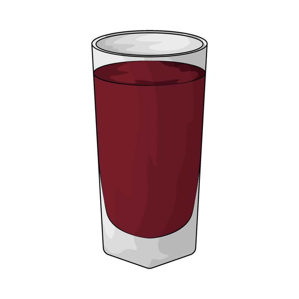 sweet grape juice illustration vector