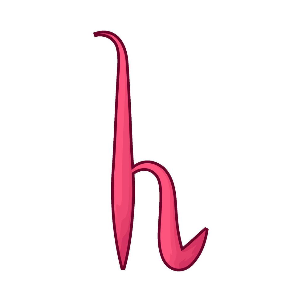 alphabet letter h illustrations vector