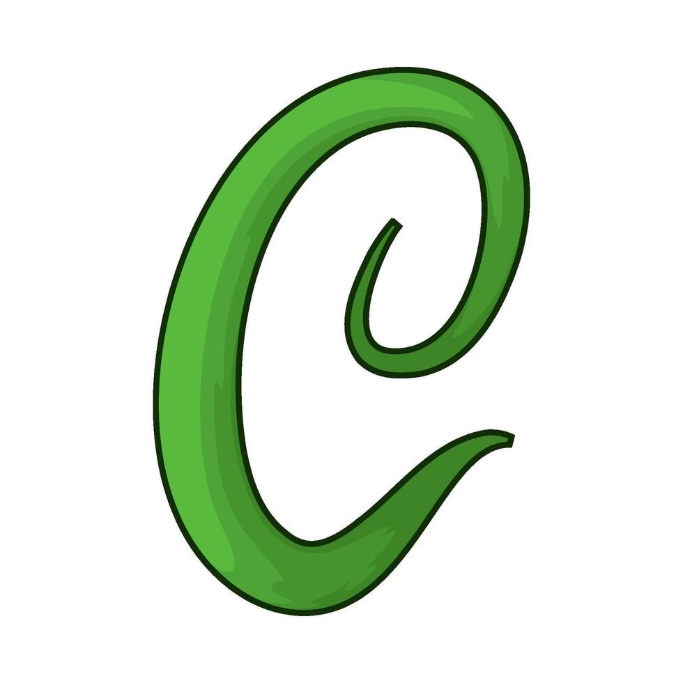 letter c illustrations vector