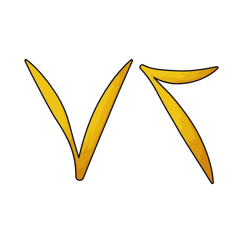 Arabic number 76 vector