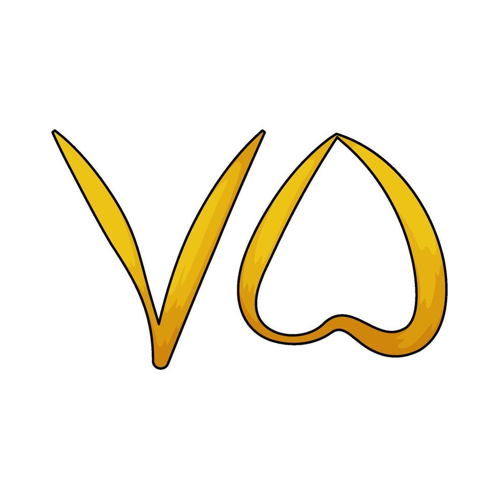 Arabic number 75 vector