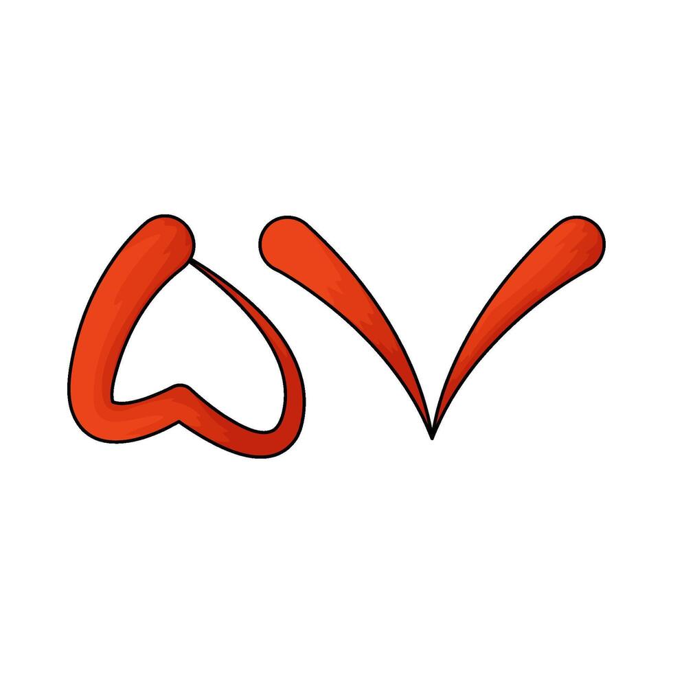 Arabic number 57 vector