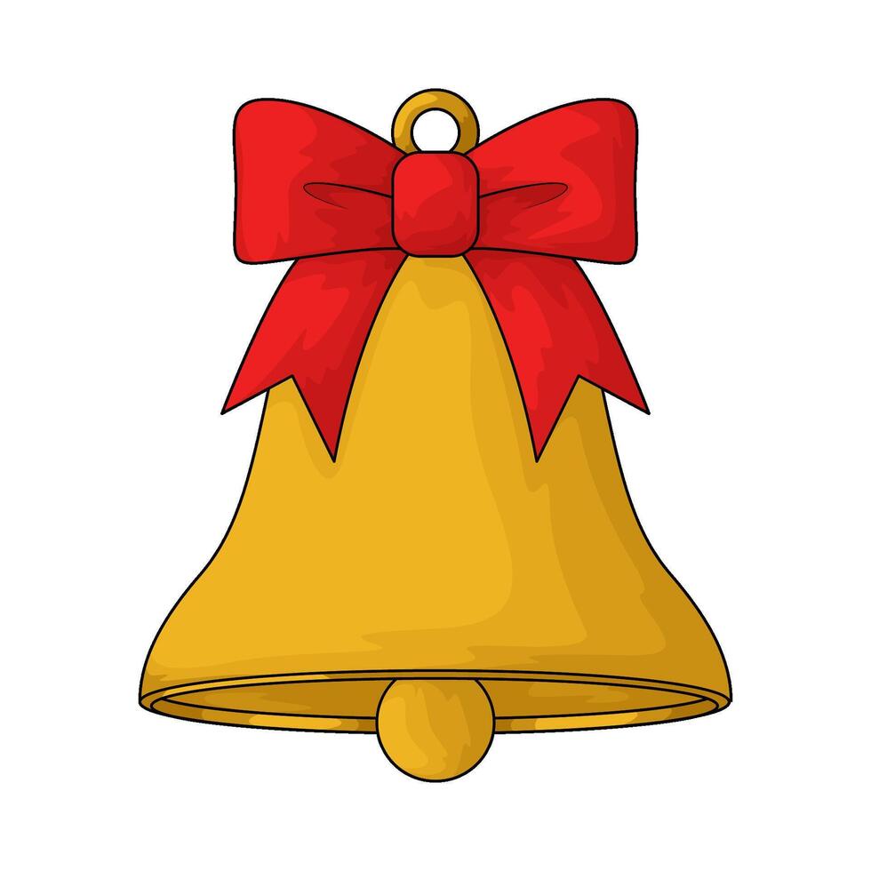 Illustration of birthday bell vector
