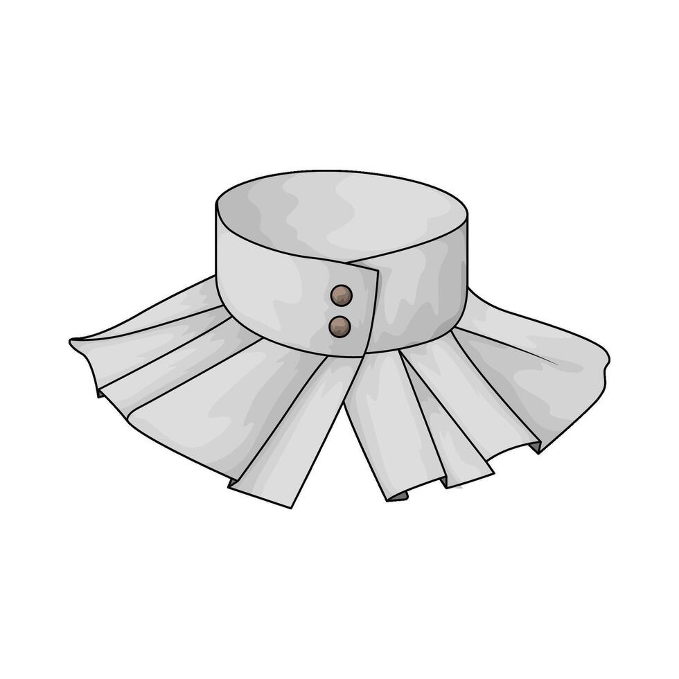white collar illustration vector