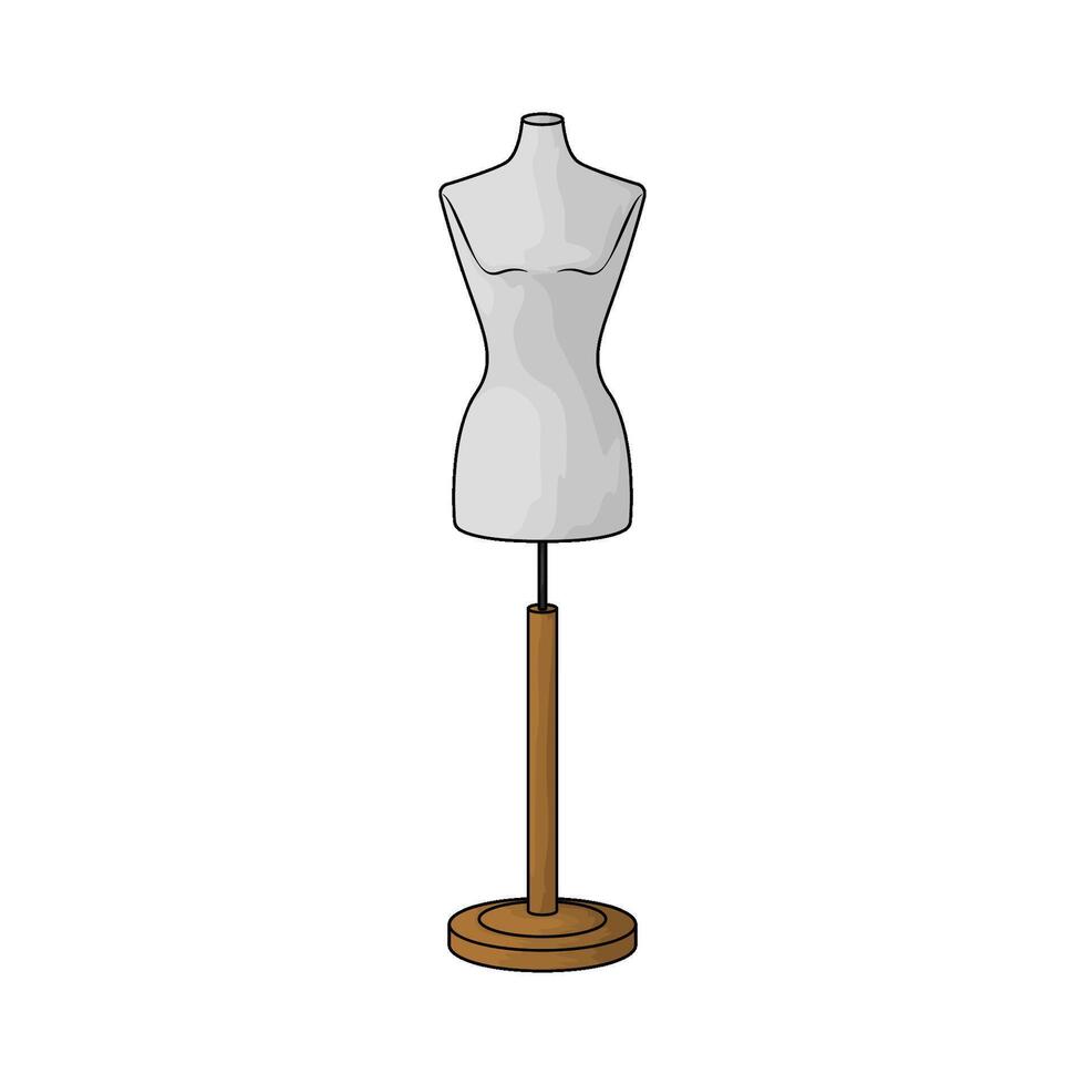 illustration of a mannequin vector