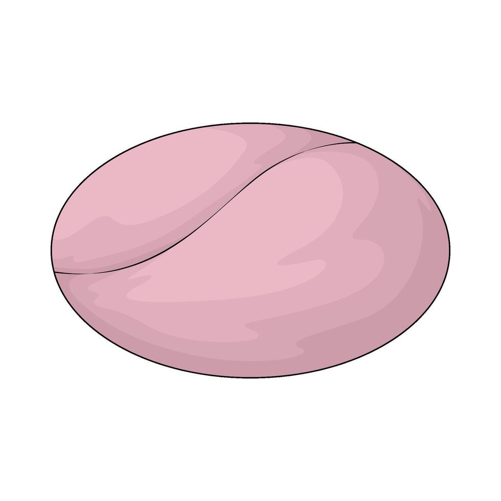 pink bar soap vector