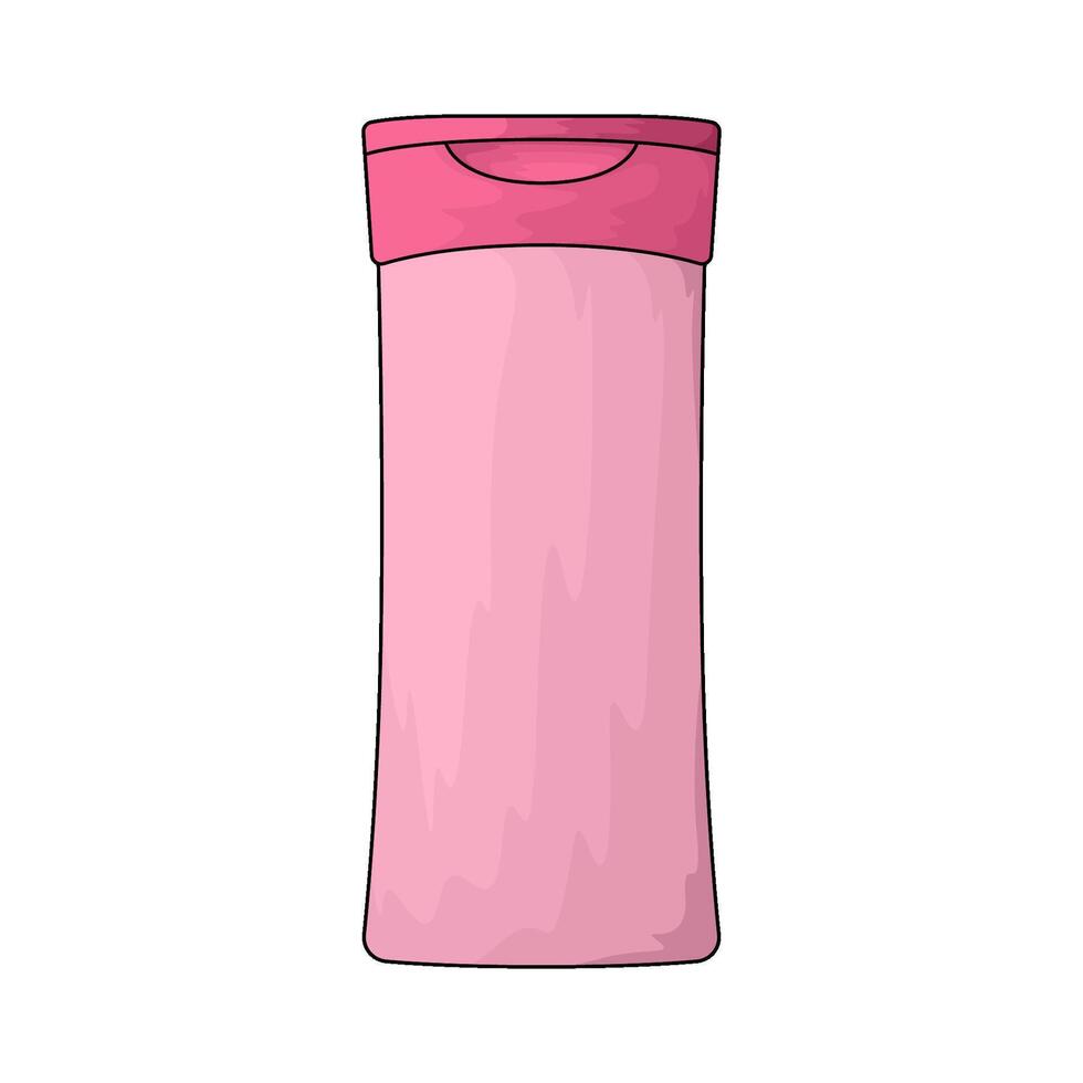 body lotion bottle vector