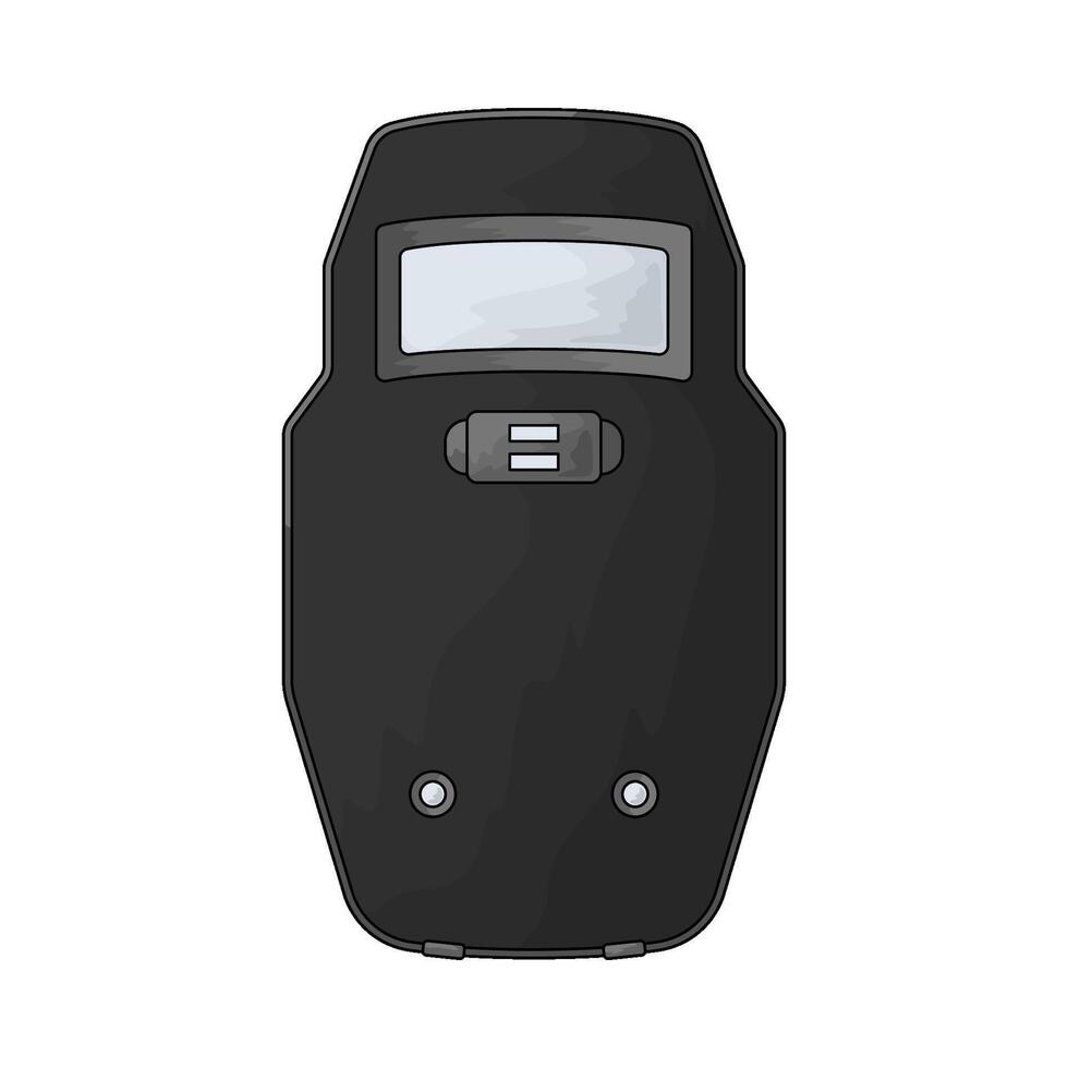 Police riot shield vector