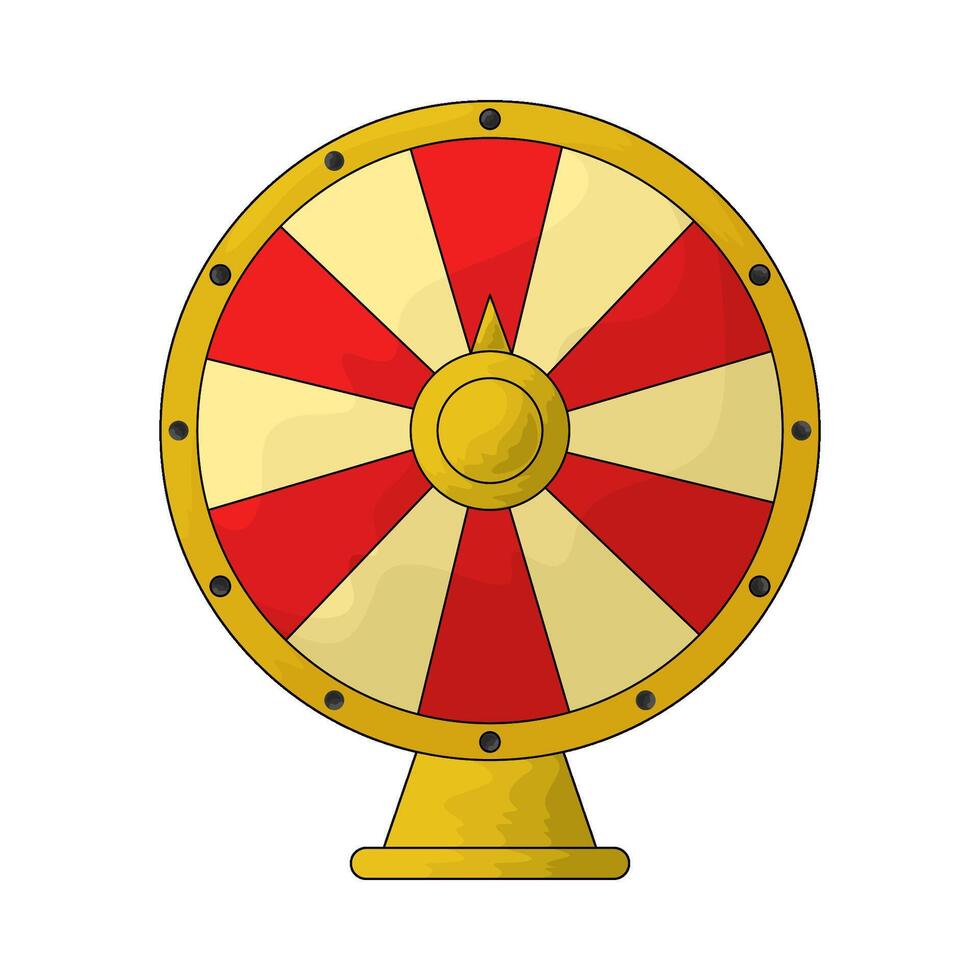 wheel of fortune vector