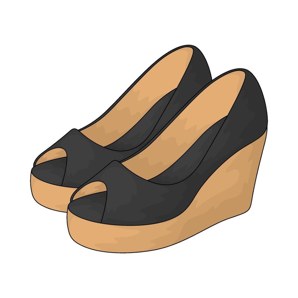 illustration of wedge vector
