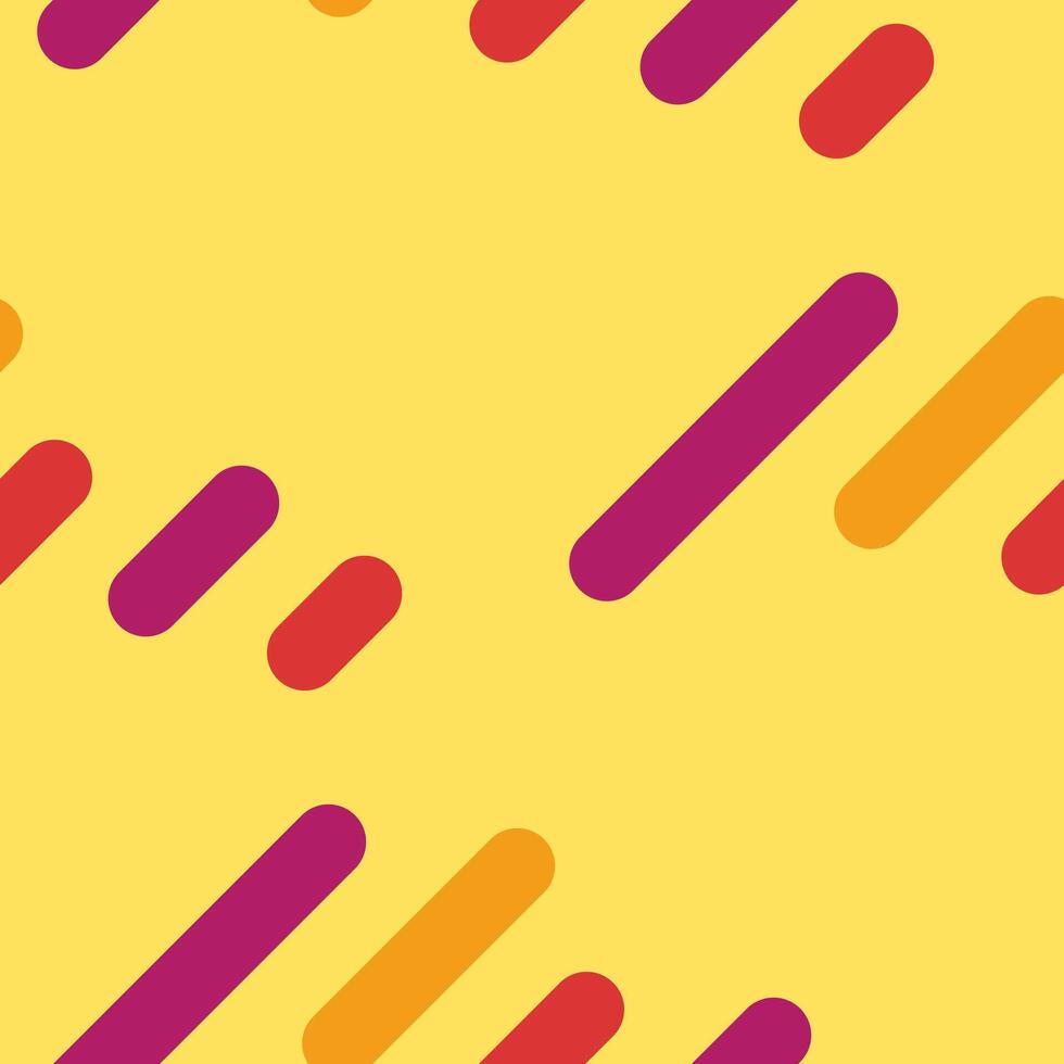 Vibrant abstract background with diagonal, rounded rectangles in bold, contrasting colors. Perfect for modern websites, presentations, or social media. vector