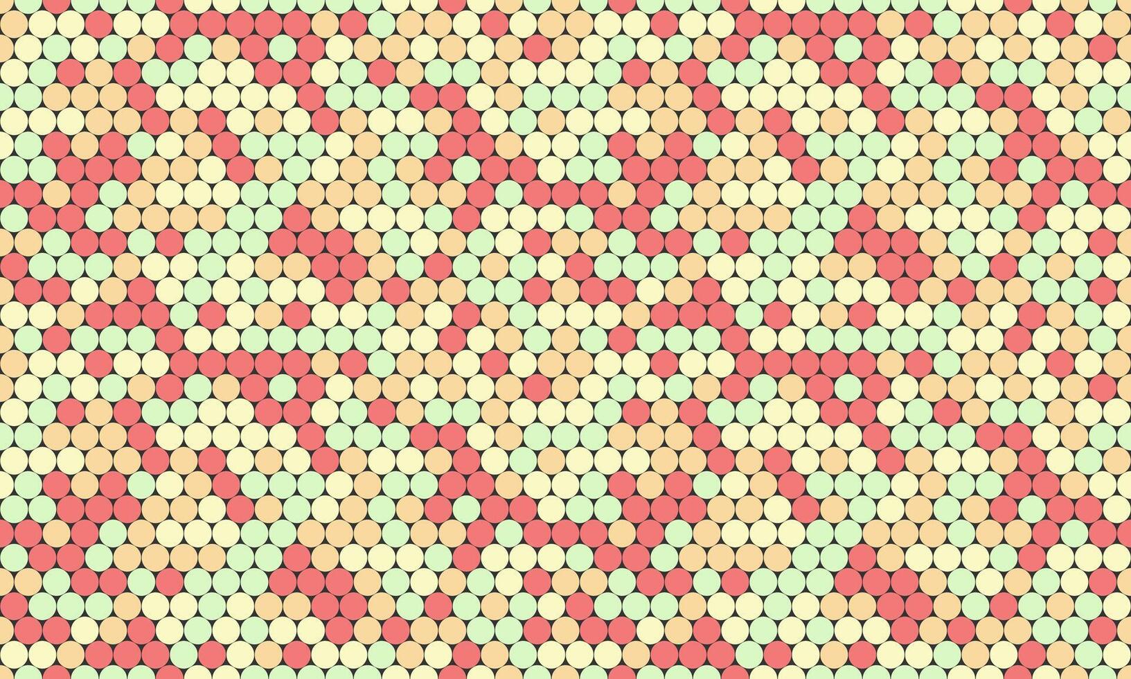 Abstract pastel circle mosaic pattern. Perfect for website backgrounds, textiles, and branding projects. This repeating geometric design evokes feelings of calm and order. vector
