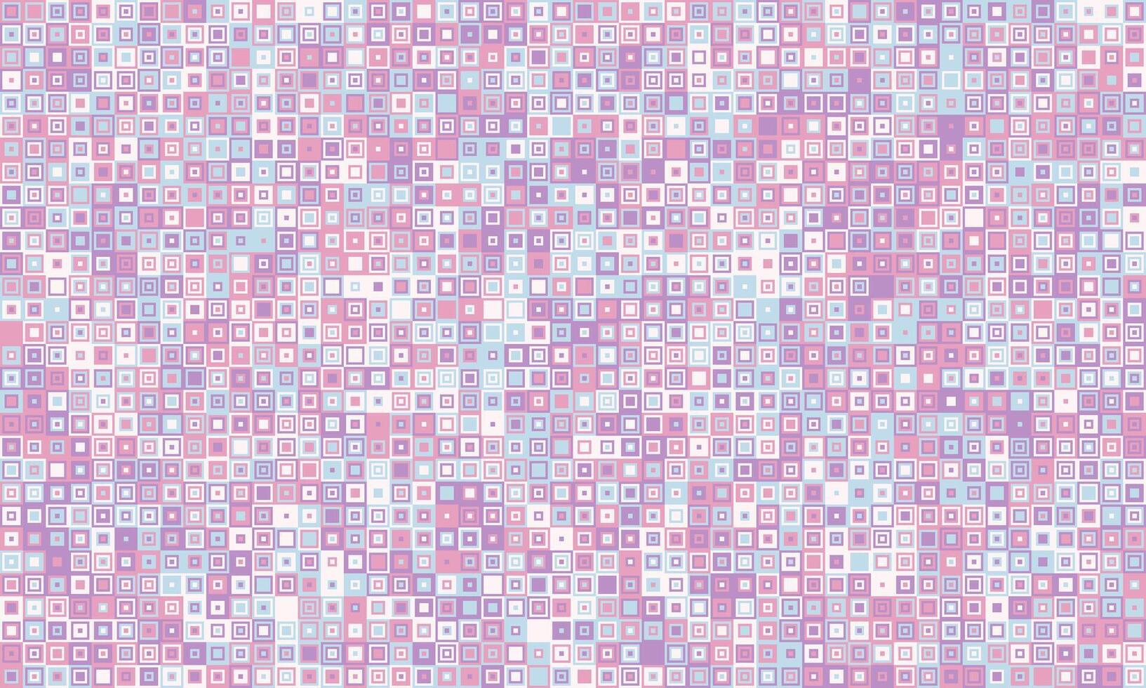Abstract pastel square mosaic pattern. Perfect for website backgrounds, textile designs, or as a subtle texture overlay. The soft, muted color palette evokes feelings of calm and serenity. vector