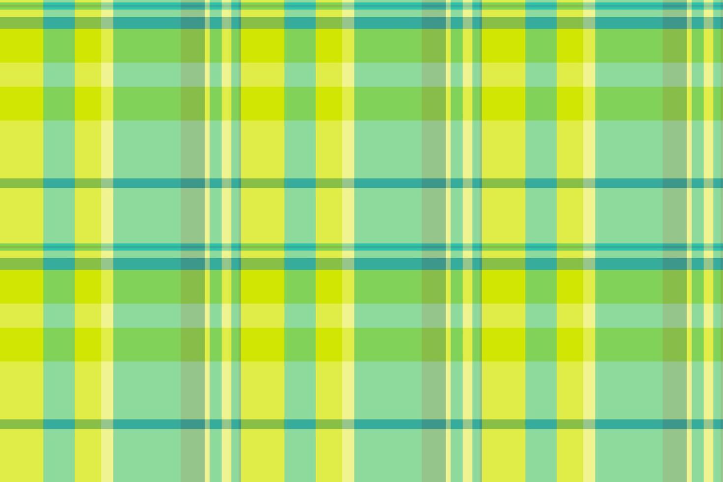 Commerce seamless plaid, setting pattern check tartan. Screen textile background texture fabric in green and lime colors. vector