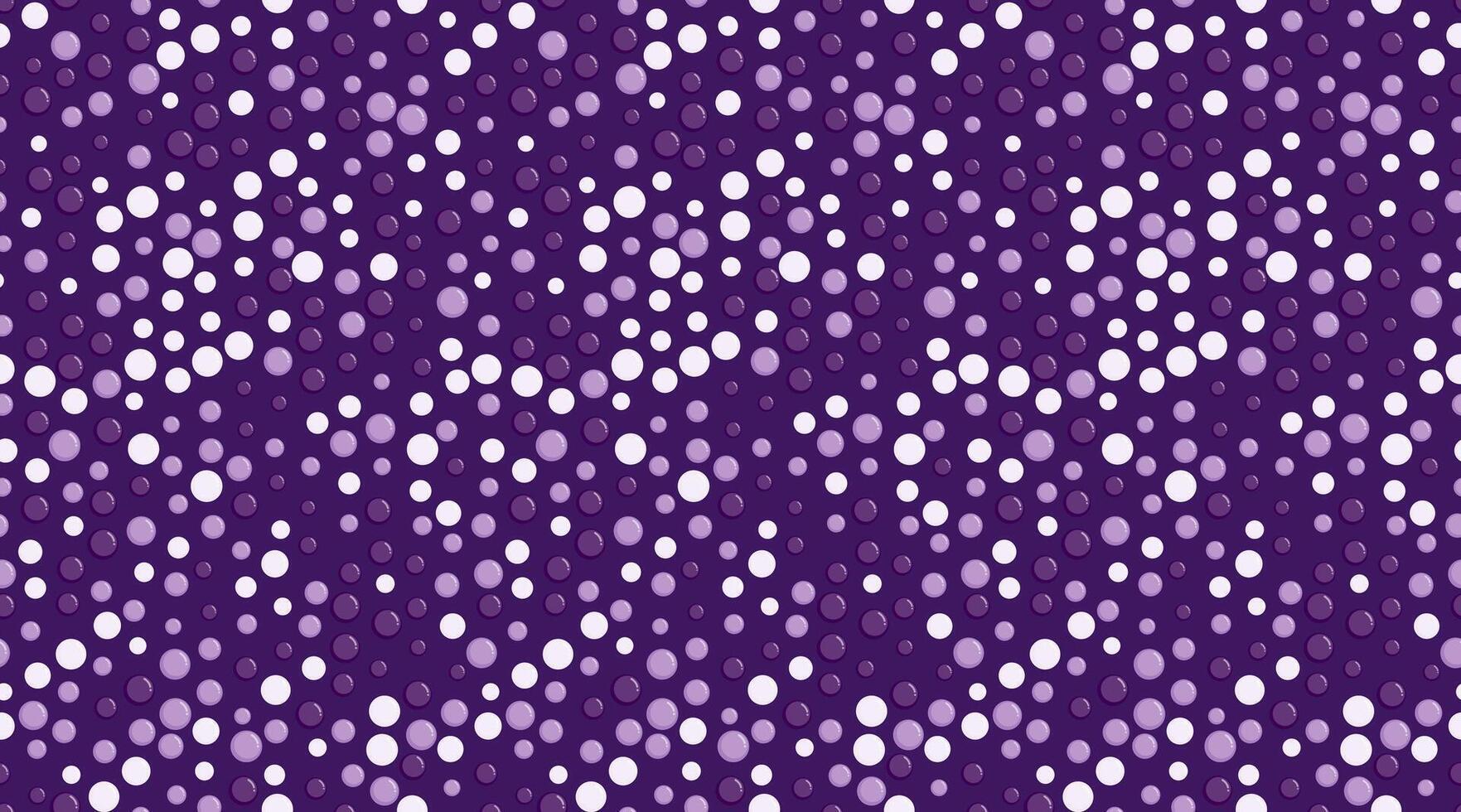 Abstract purple and white polka dot pattern. Elegant, modern design perfect for backgrounds, textiles, or website designs. The subtle wave effect adds visual interest and dynamism. vector