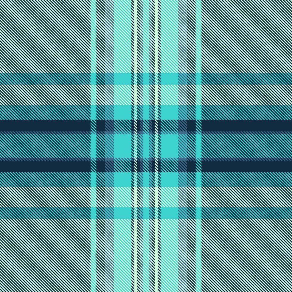 Sketch textile fabric plaid, 20s background texture. Cosy tartan check seamless pattern in dark and light colors. vector