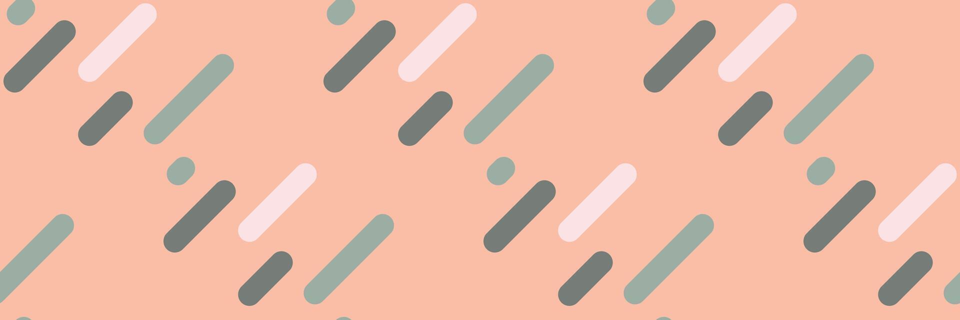 Abstract pastel pattern with diagonal lines and dots. Perfect for backgrounds, website design, or textile prints. Modern, minimalist style conveys speed, energy, or dynamism. vector