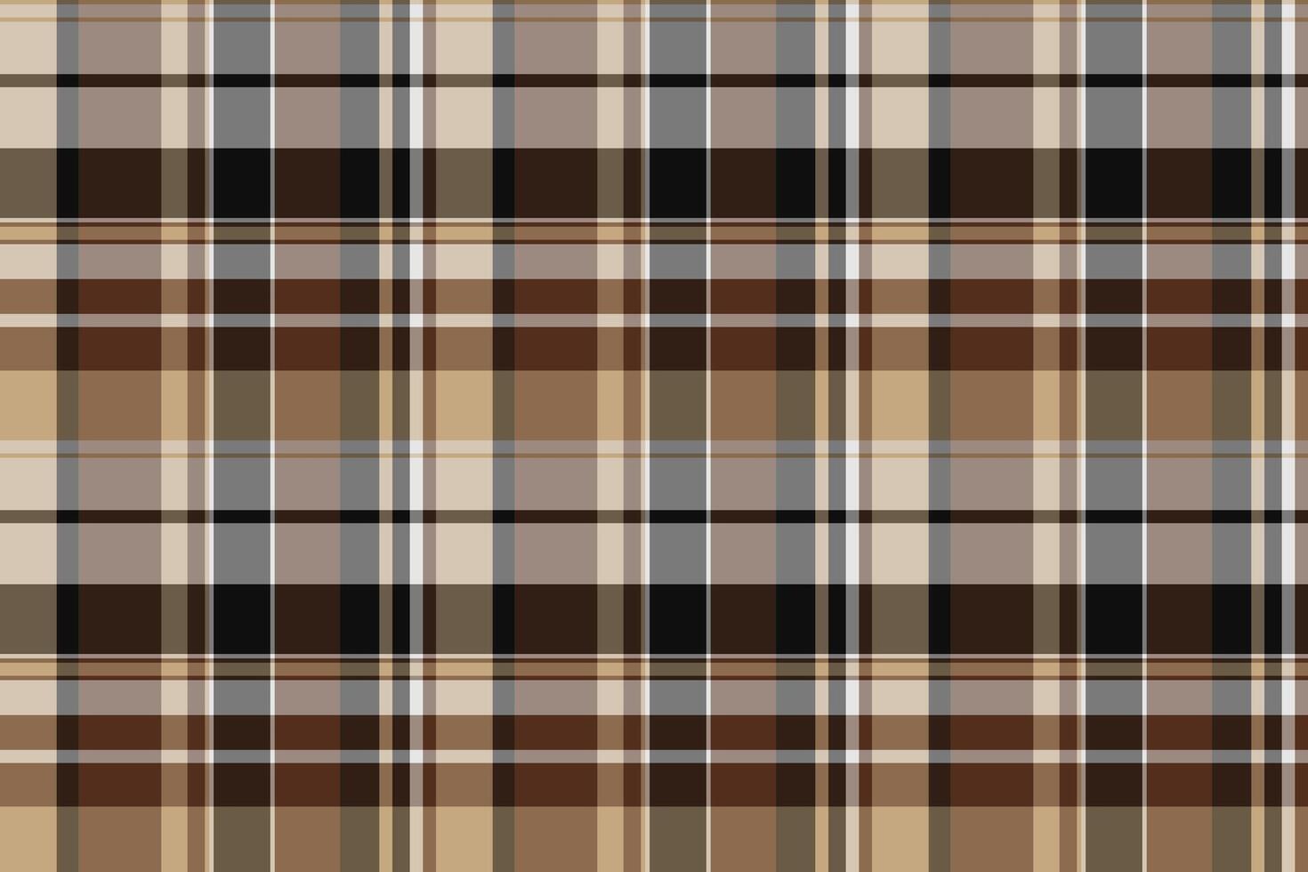 Classic pattern check fabric, serene tartan texture . Seasonal seamless background plaid textile in orange and pastel colors. vector
