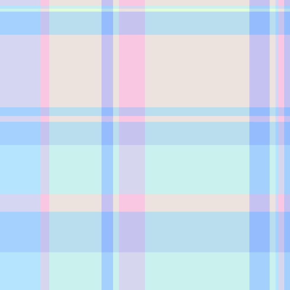 Shirt background texture check, template tartan textile. Customer seamless fabric pattern plaid in light and blue colors. vector