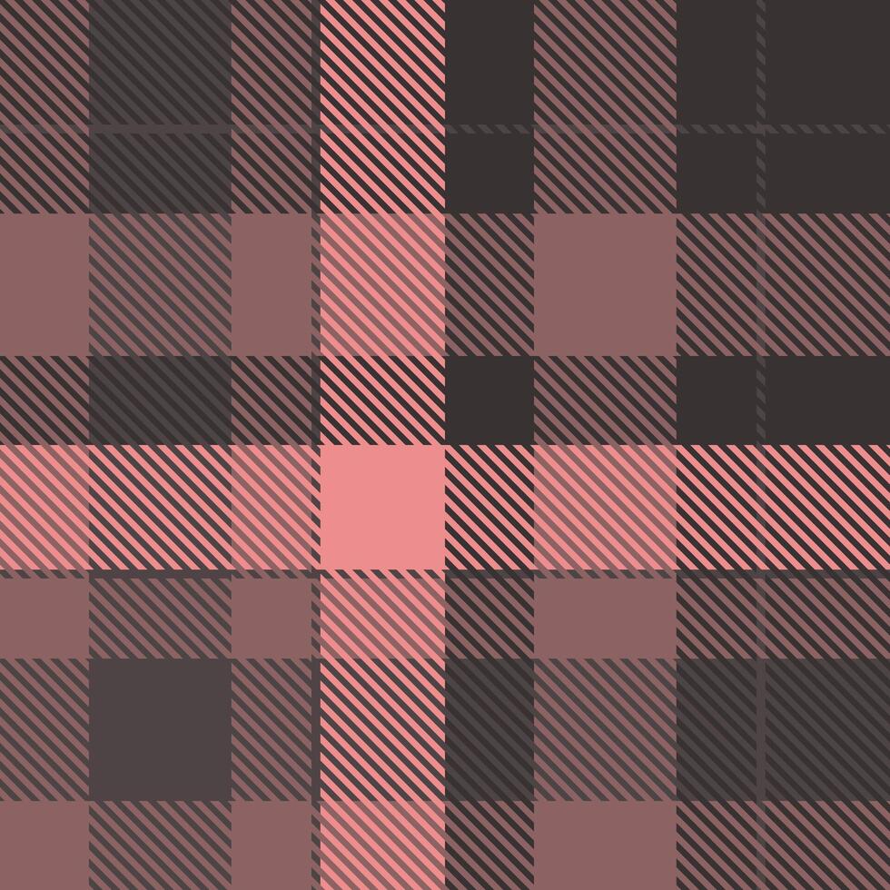 Subtle pink and grey plaid pattern. Elegant, versatile design perfect for textiles, apparel, or website backgrounds. Evokes feelings of warmth and sophistication. vector