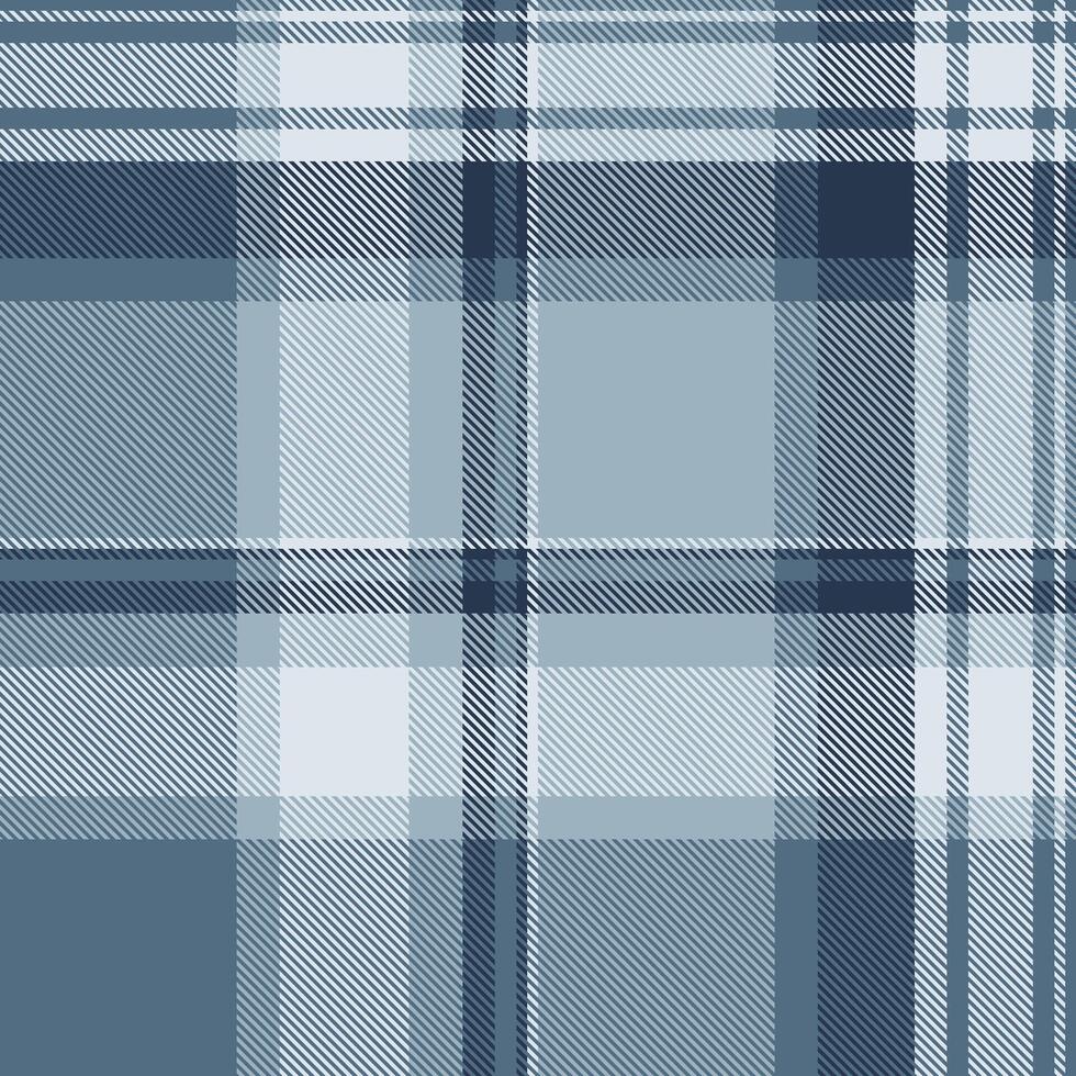 Art texture seamless pattern, service check tartan . Detailed textile fabric background plaid in cyan and pastel colors. vector