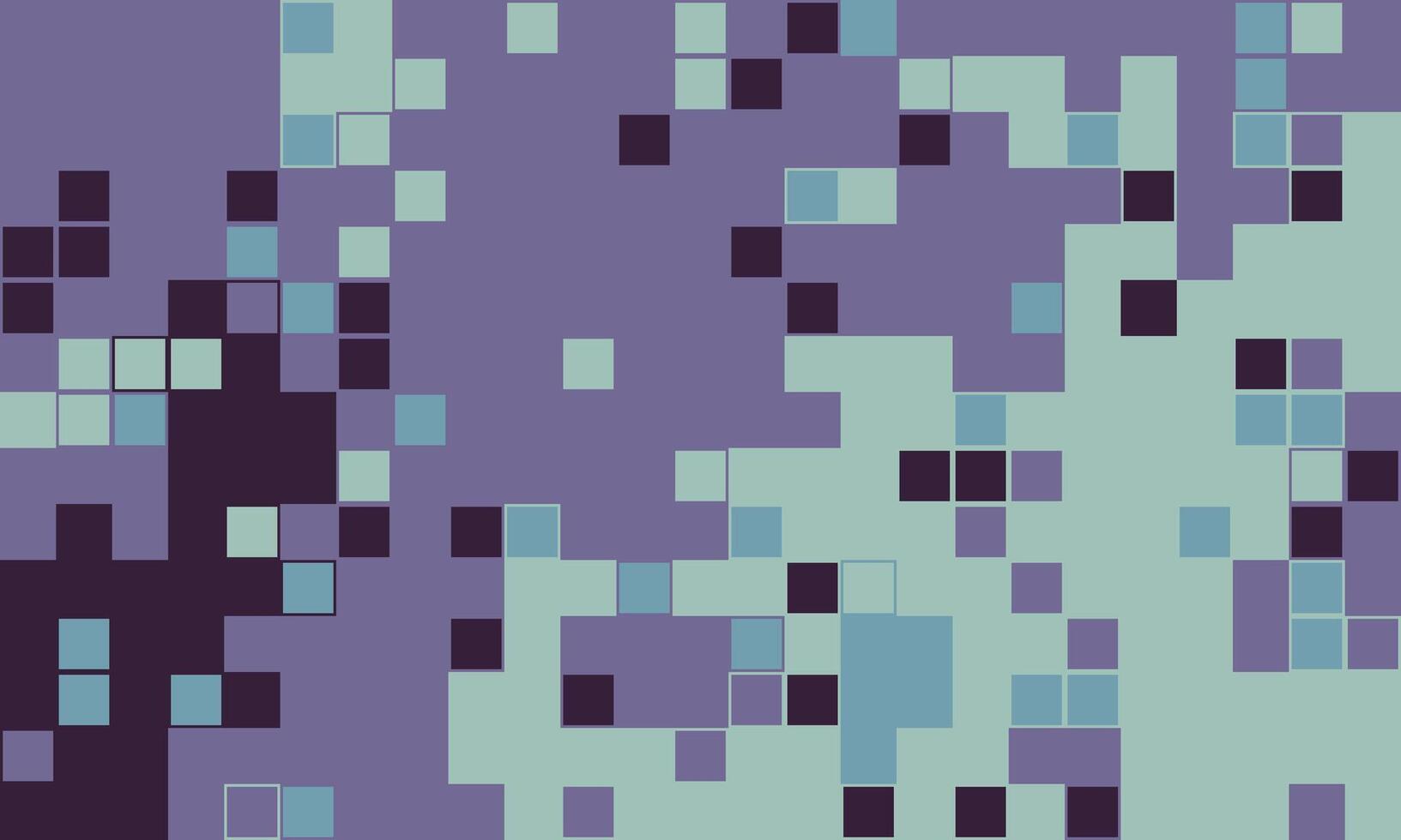 Abstract pixel art background. Muted pastel hues create a calming, modern aesthetic. Ideal for website banners, tech presentations, or social media graphics. vector