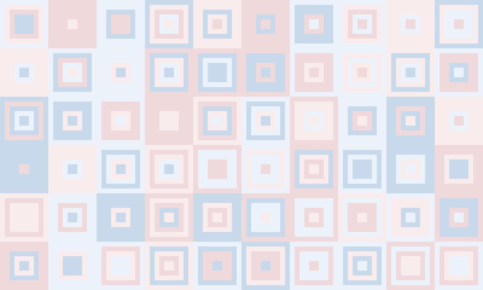 Abstract pastel square pattern background. Soft, calming design ideal for websites, branding, presentations, and social media. Subtle geometric texture conveys serenity and modern aesthetics. vector