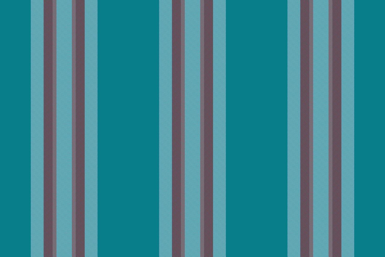 Greeting card lines pattern background, large textile fabric. Op seamless stripe vertical texture in cyan and light colors. vector