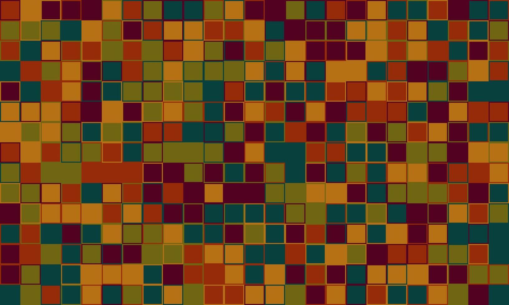 Abstract mosaic of earthy tones. A vibrant, textured design perfect for backgrounds, website banners, or textile prints. vector