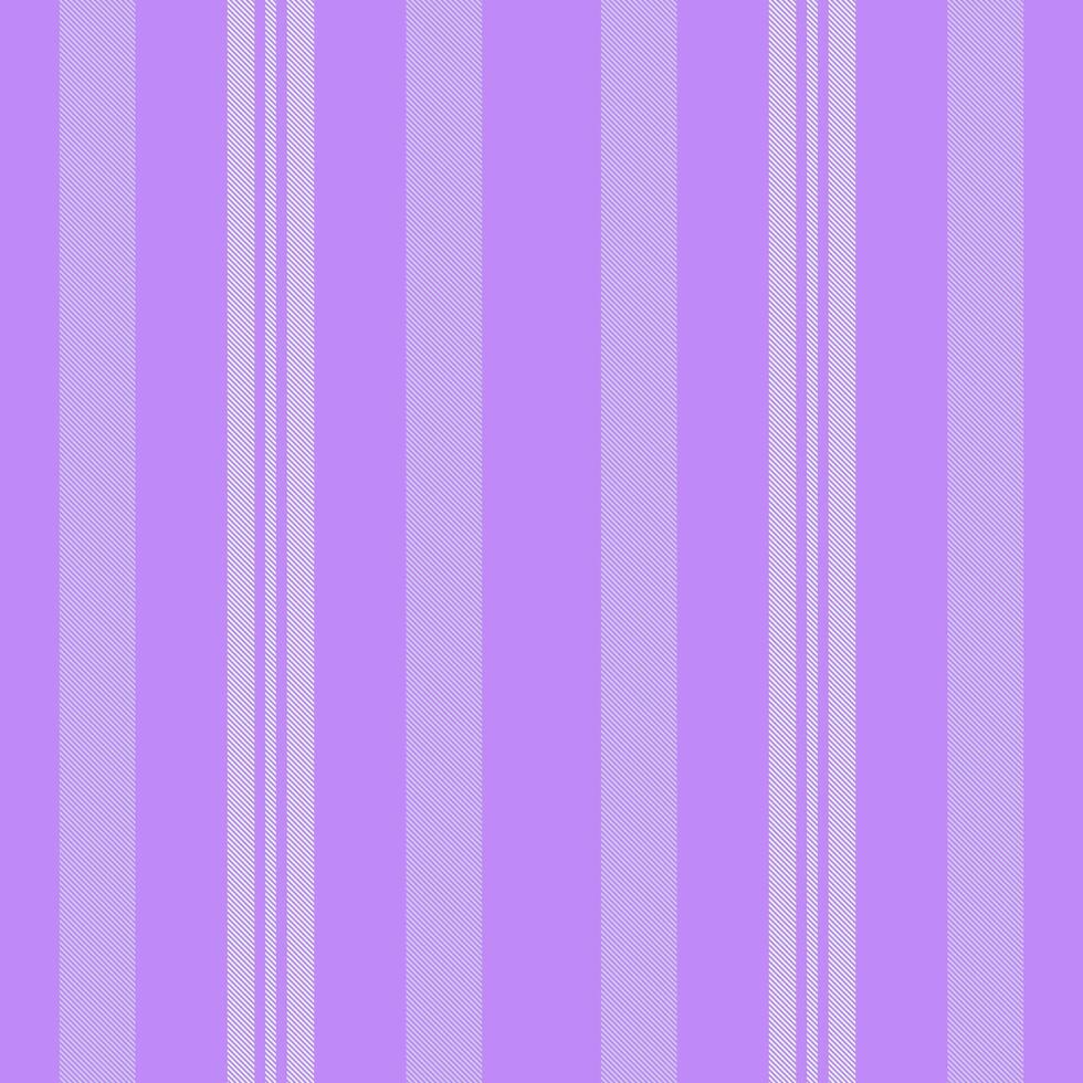 Elegant lilac and lavender vertical stripes pattern. Perfect for backgrounds, websites, textiles, or stationery. Subtle texture adds visual interest. vector