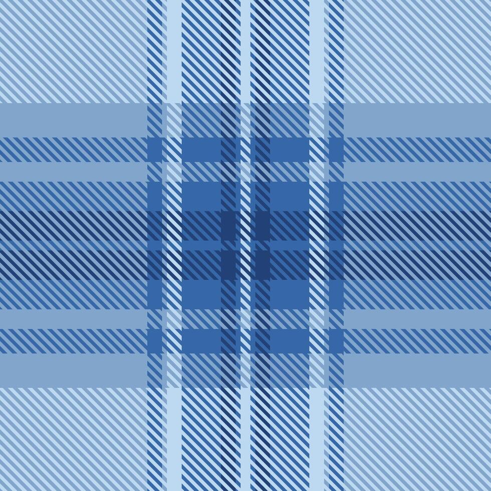 Serene blue plaid pattern. Subtle texture and calming color palette perfect for backgrounds, textiles, or website design. Evokes feelings of tranquility and sophistication. vector