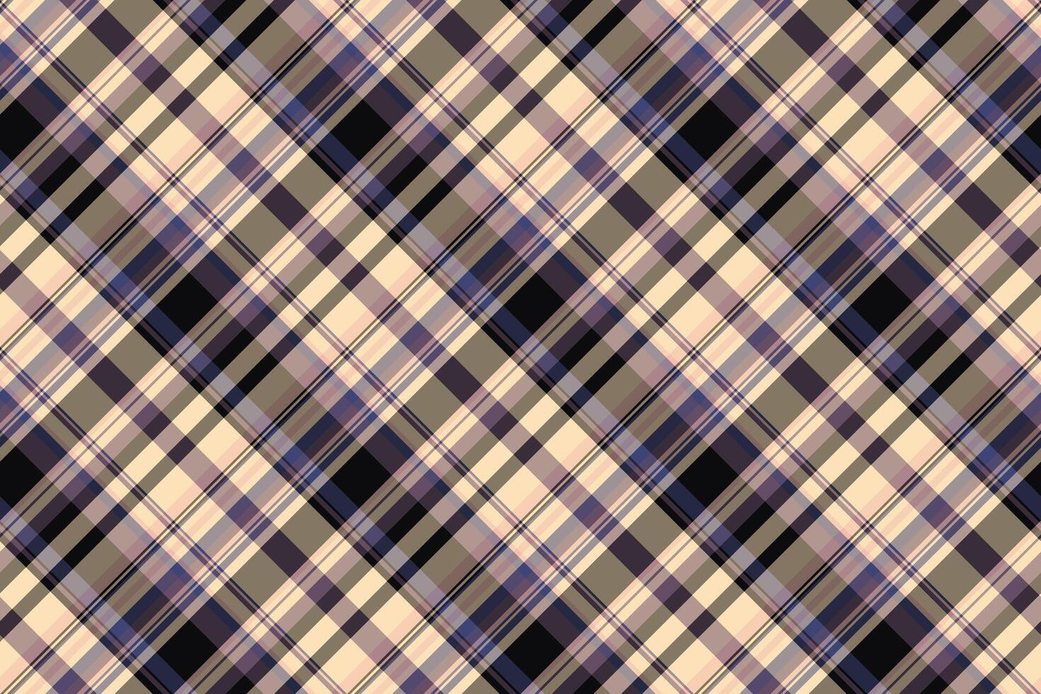 Geometry seamless texture check, geometrical tartan textile background. Rural fabric pattern plaid in pastel and dark colors. vector