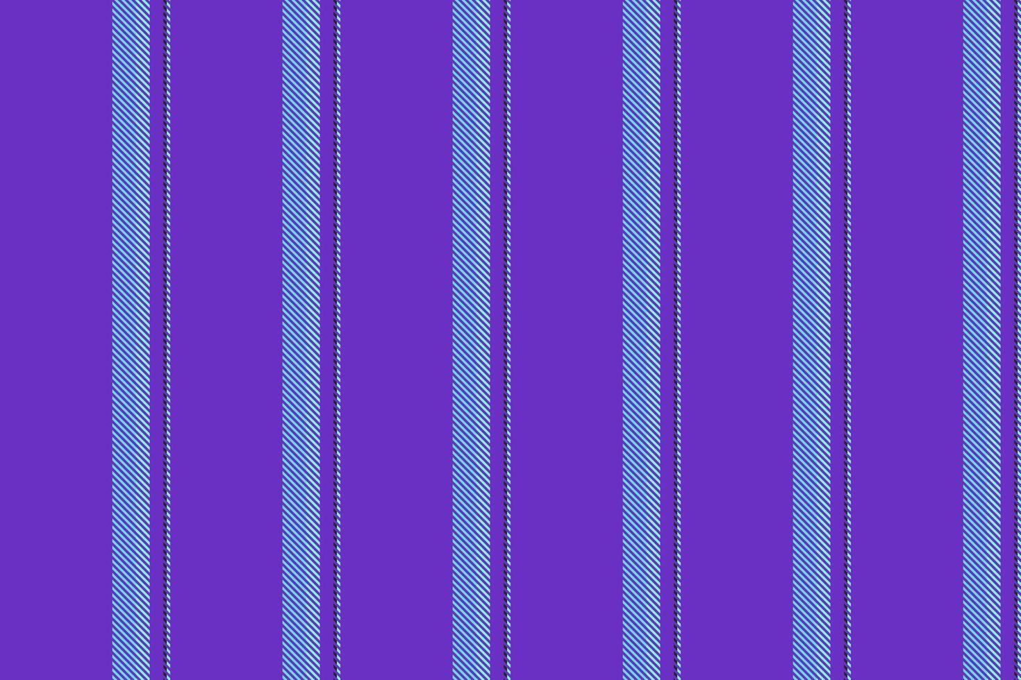 Tuvet pattern stripe textile, flow fabric background . Mibbon seamless lines texture vertical in violet and teal colors. vector