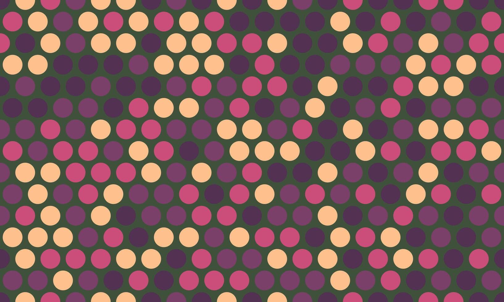 Abstract geometric pattern with pastel circles in a zigzag arrangement. Perfect for backgrounds, textiles, or website design. Evokes a sense of rhythm and subtle movement. vector