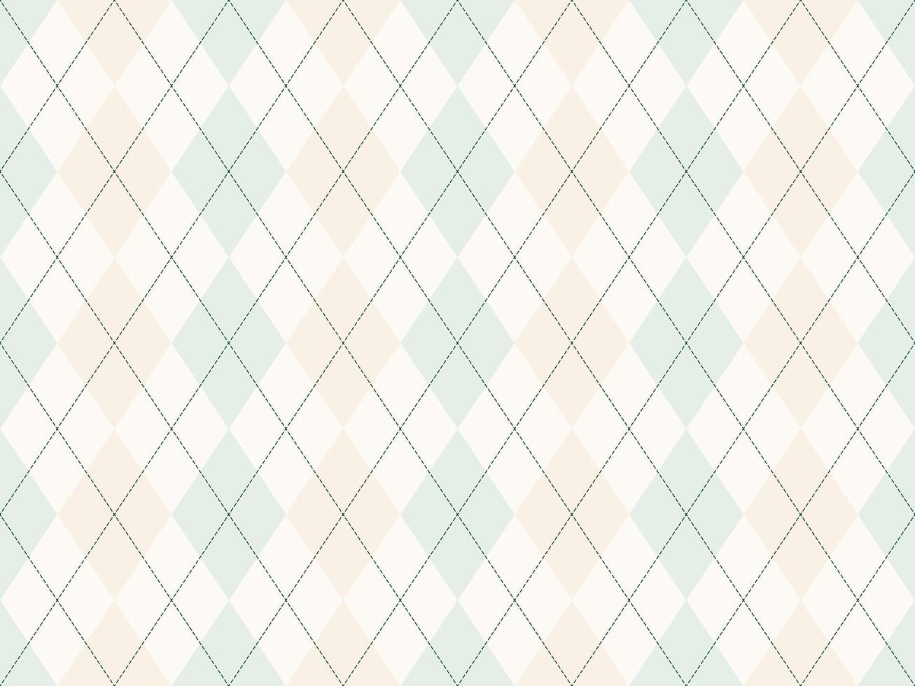 Elegant pastel argyle pattern. Perfect for backgrounds, website design, or textile prints. Subtle, sophisticated, and versatile. Creates a calming, classic aesthetic. vector