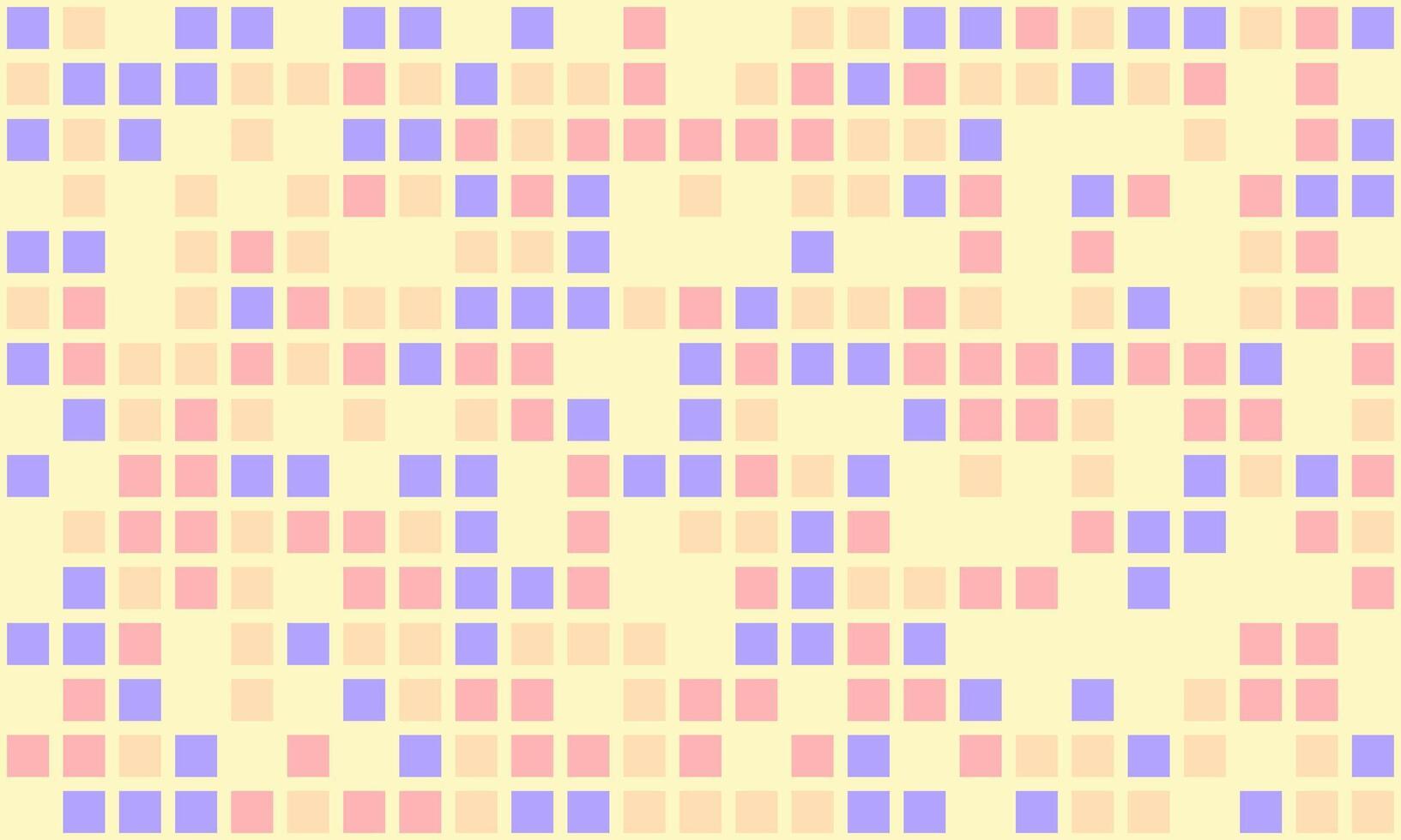 Abstract pastel mosaic background. Soft, calming colors create a gentle, playful mood perfect for websites, presentations, or branding. vector