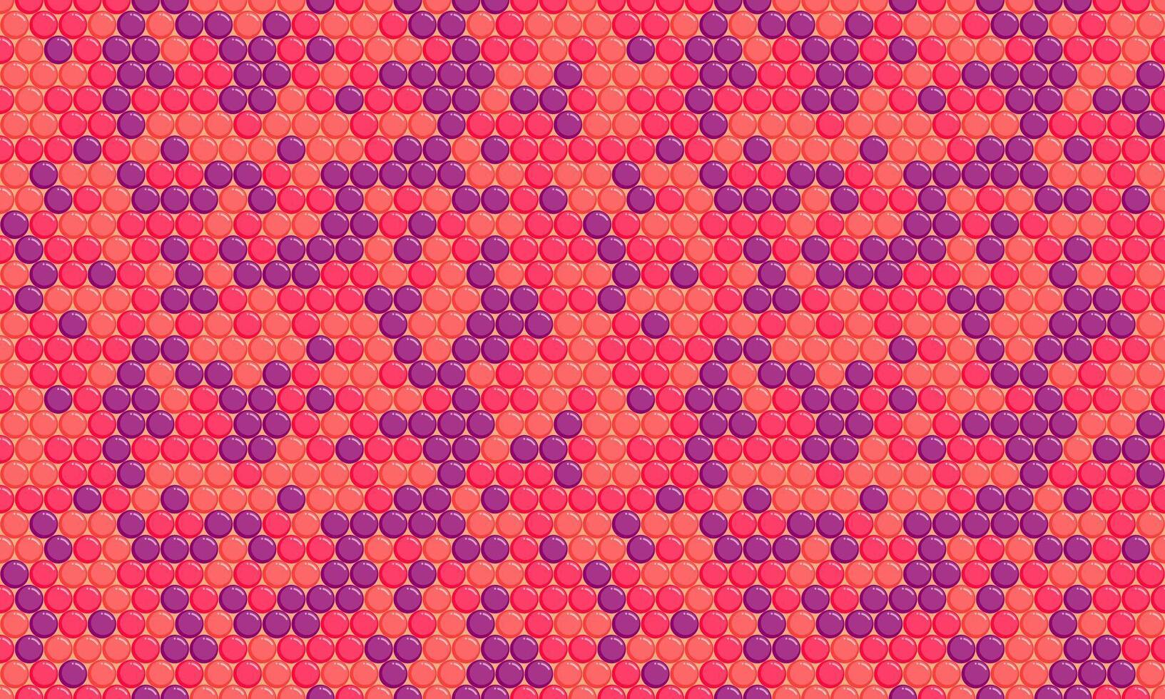 Abstract geometric pattern of vibrant pink and purple hexagons. Ideal for backgrounds, textiles, or website design. This seamless texture evokes energy and modern aesthetics. vector