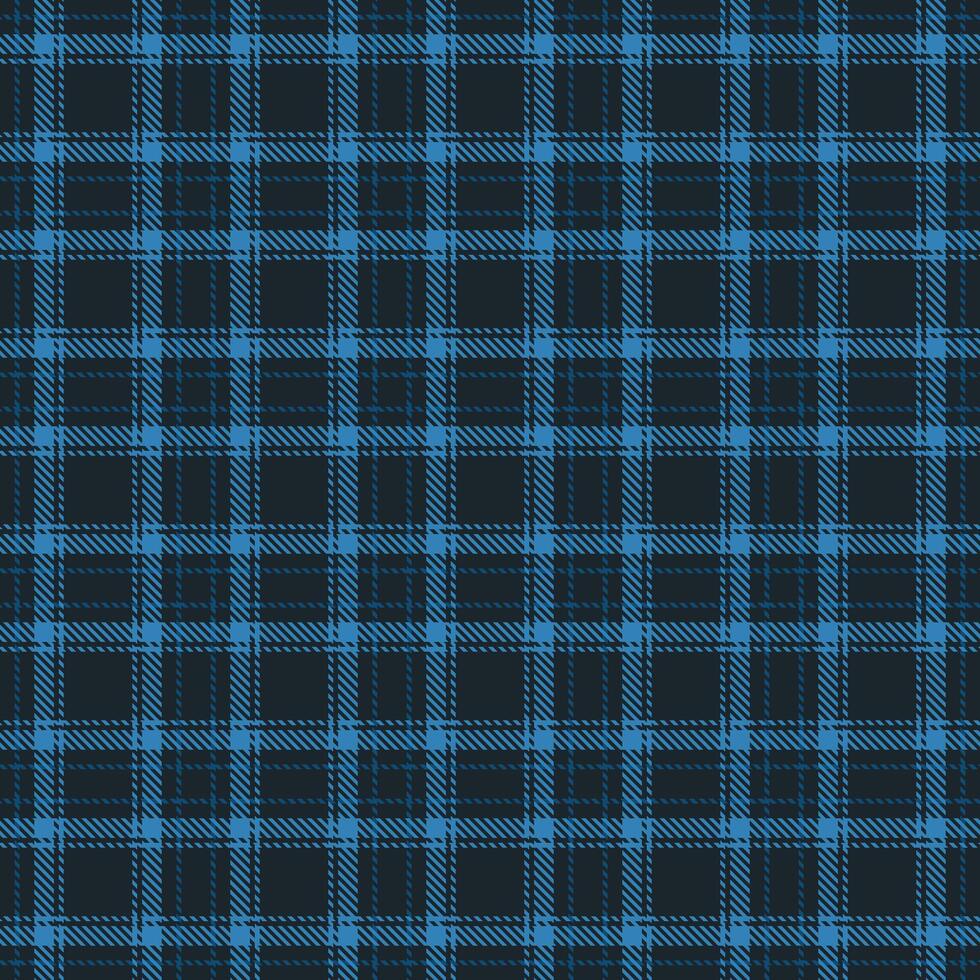 Attire plaid check textile, anniversary pattern tartan . Site background fabric texture seamless in cyan and dark colors. vector
