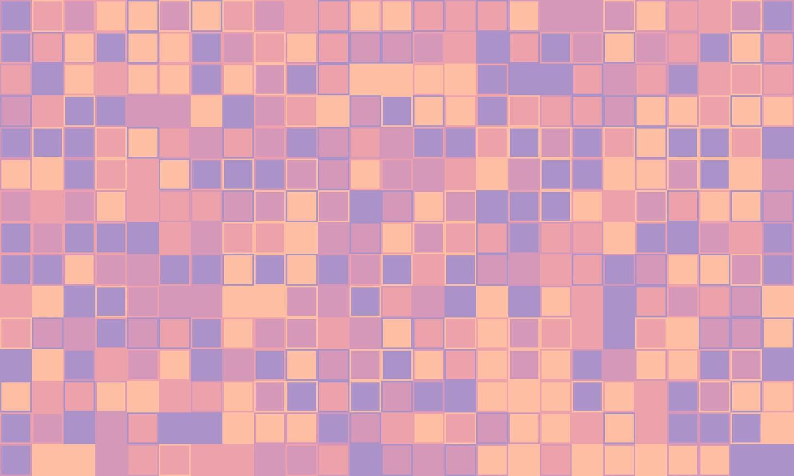 Abstract pastel mosaic background. Soft, muted tones create a calming, textured surface ideal for websites, presentations, or branding. Represents connectivity, unity, or digital technology. vector