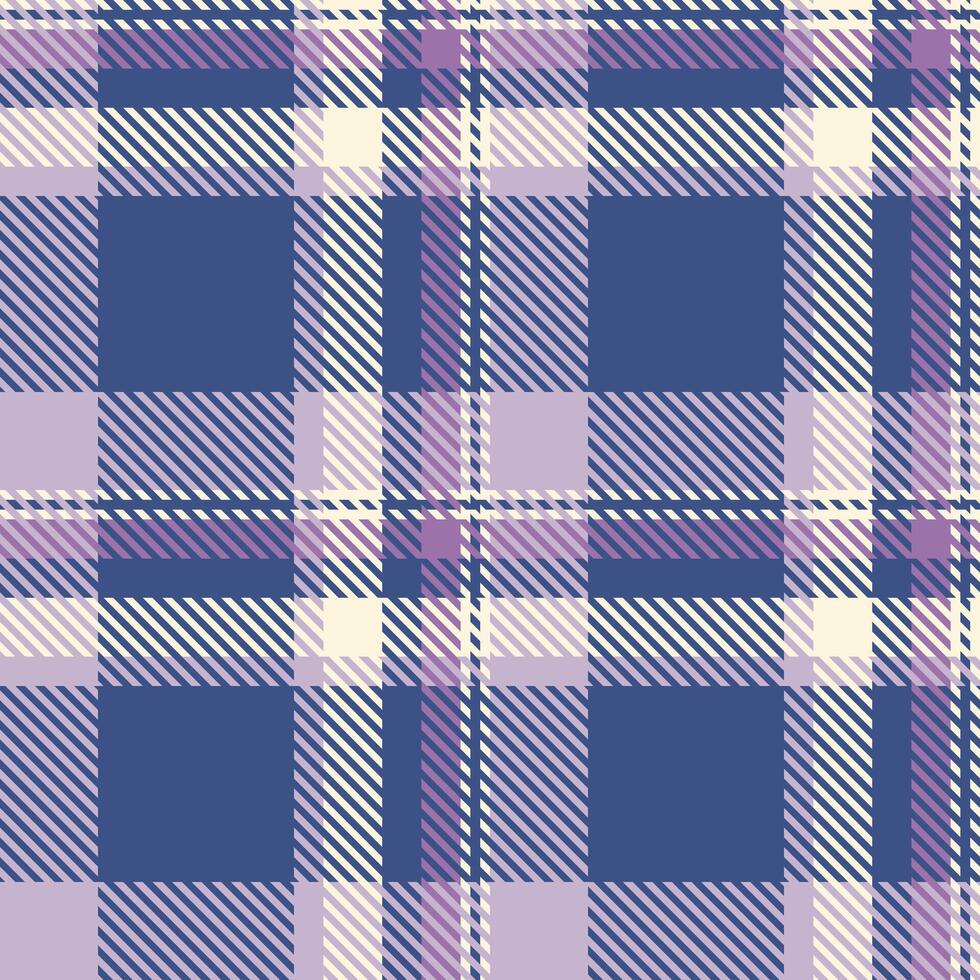 African fabric check seamless, ceremony textile tartan texture. Room background pattern plaid in blue and light colors. vector