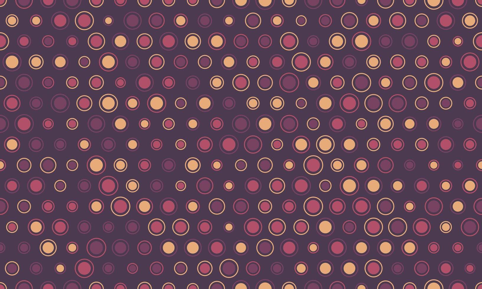 Abstract seamless pattern with overlapping circles in muted pink, purple, and beige tones. A visually appealing design perfect for backgrounds, textiles, or website design. vector