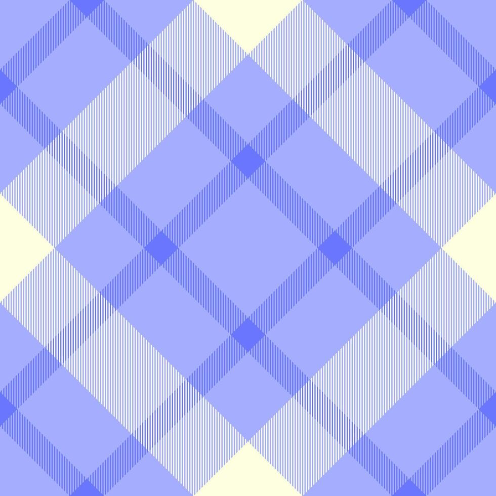 Collection fabric pattern plaid, graphic background tartan. Kind seamless texture textile check in blue and light yellow colors. vector