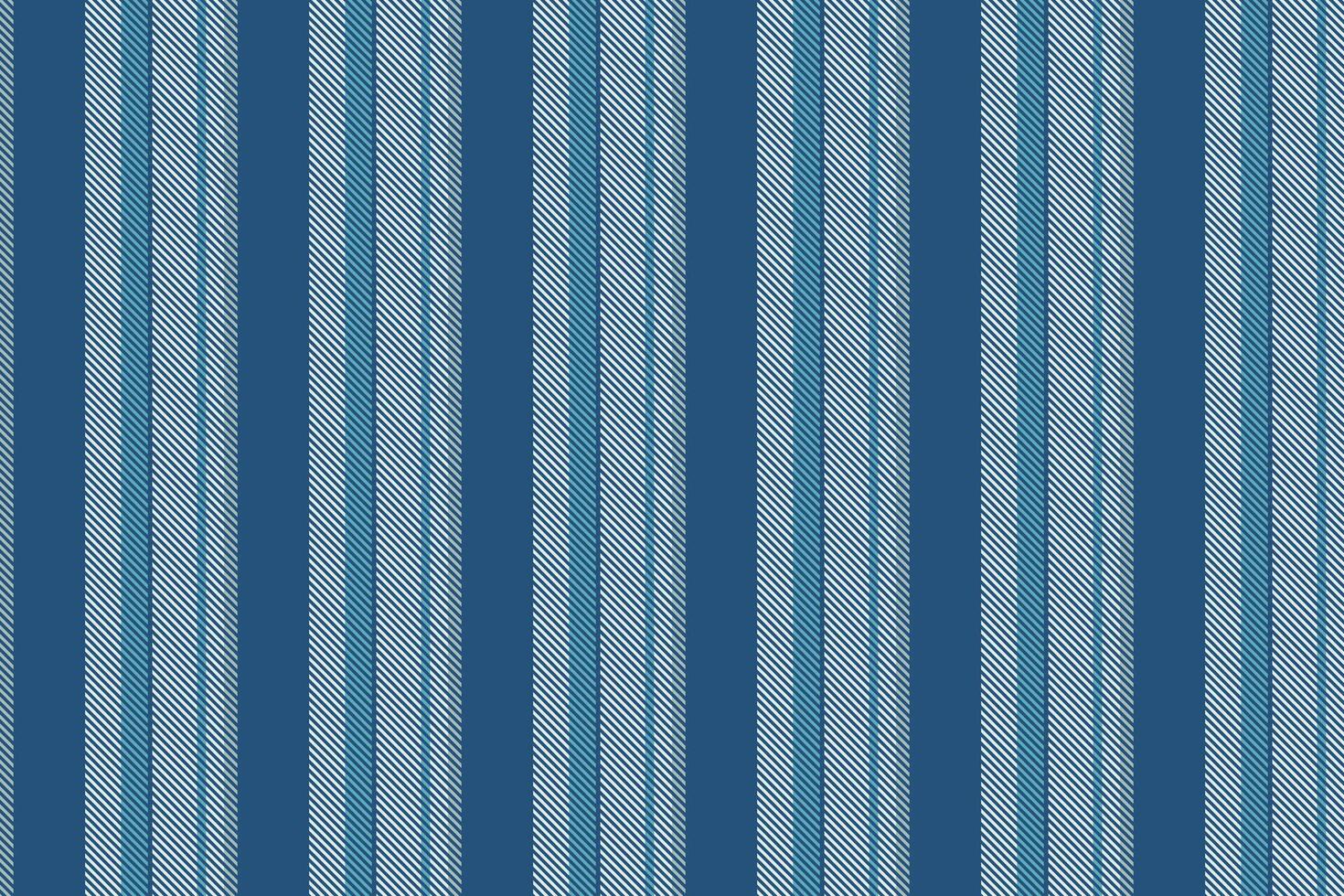 Elegant vertical stripes in calming blue hues create a sophisticated textile pattern. Perfect for website backgrounds, apparel design, or packaging, this image evokes a sense of tranquility and order. vector